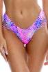 Luli Fama Dancing Queen Reversible Strappy Sides High Leg Thong Bottom